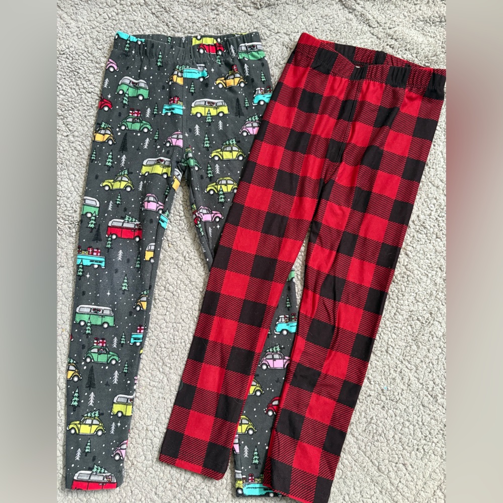 Retired Rare SweetLegs Red and Gray Leggings